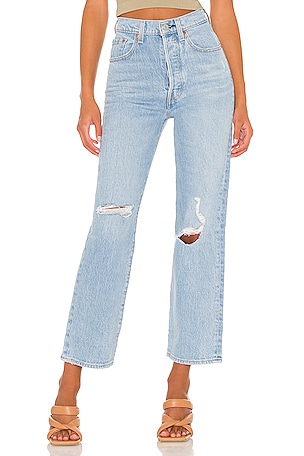 JEAN DROIT COURT RIBCAGE STRAIGHT LEVI'S