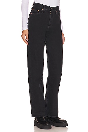LEVI'S Ribcage Wide Jeans in Black
