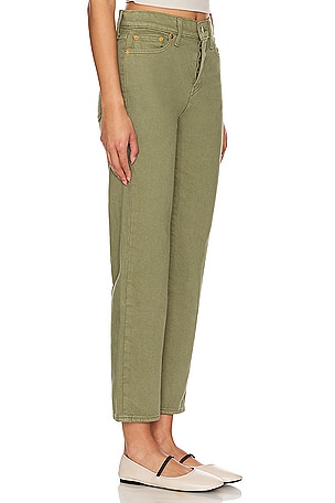 LEVI'S Wedgie Straight in Olive