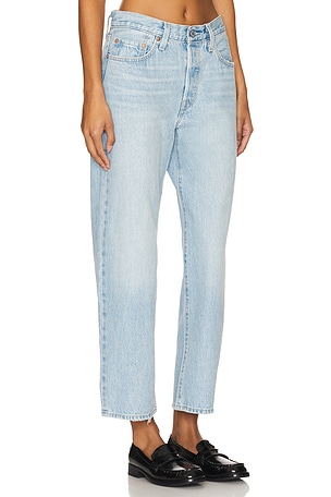 LEVI'S 501 90s Ankle Straight Jeans in Denim-Light