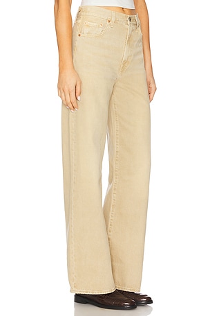 LEVI'S Ribcage Wide Leg Jeans in Tan