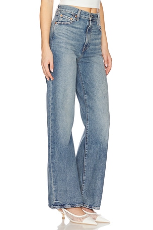 LEVI'S Ribcage Wide Leg Jeans in Blue