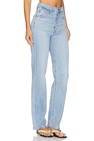 LEVI'S Ribcage Full Length Jeans in Blue