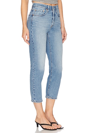 LEVI'S 501 Crop Jeans in Blue