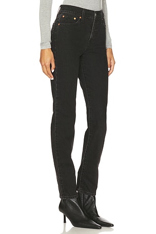 LEVI'S Wedgie Slim Jeans in Black