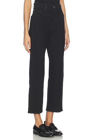 LEVI'S Ribcage Western Yoke Jeans in Black