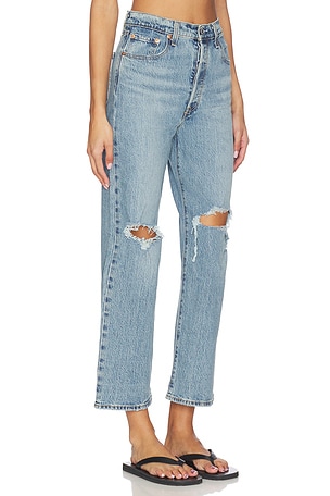 LEVI'S Ribcage Straight Ankle in Baby Blue