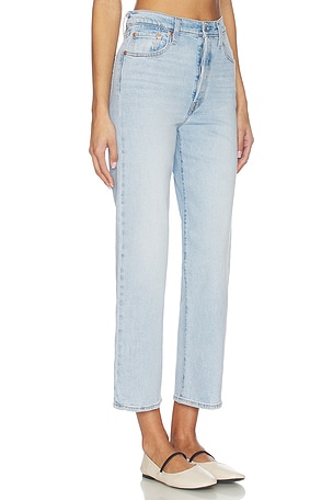 LEVI'S Ribcage Straight Ankle in Blue