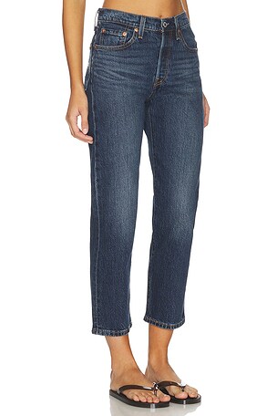 LEVI'S 501 Crop Straight in Blue