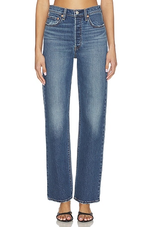 Ribcage Full Length Straight Leg Jeans LEVI'S