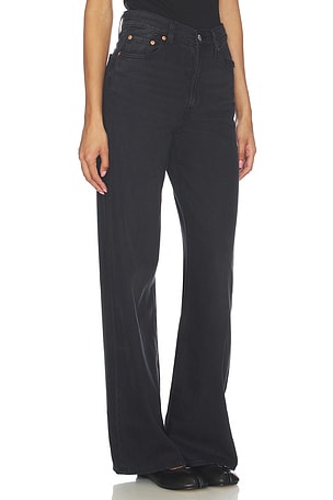 LEVI'S Ribcage Wide Leg in Black