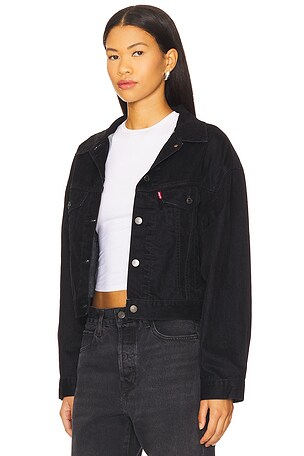 LEVI'S Shrunken 90s Trucker in Black
