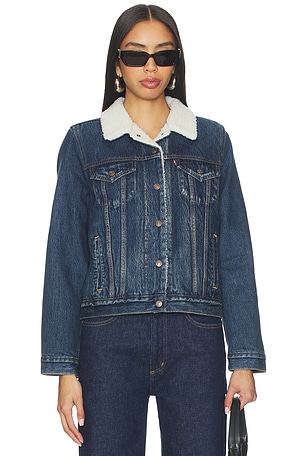 LEVI'S Original Sherpa Trucker in Blue