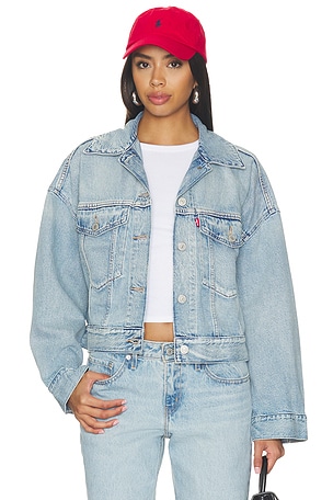 Loose Crop Trucker Jacket LEVI'S
