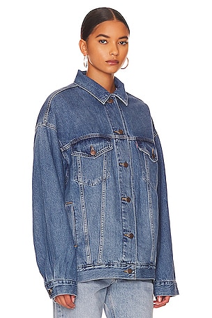 LEVI'S BLOUSON TRUCKER en Denim Moyen