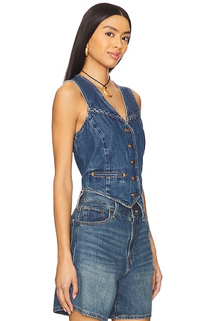 LEVI'S Braided Vest in Blue