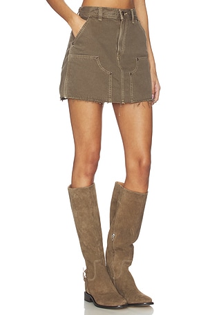 LEVI'S JUPE EN JEAN ICON UTILITY en Marron