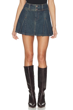 Inverted Pleat Mini Skirt LEVI'S