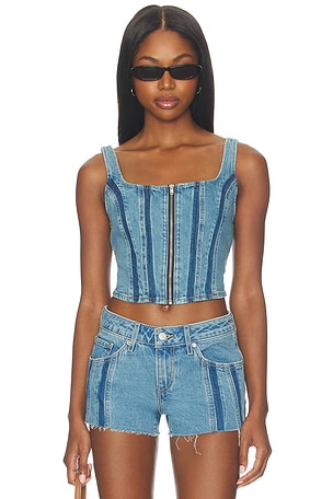 Seamed Zip Bustier LEVI'S
