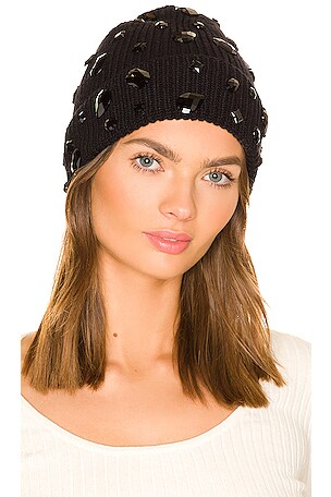 100% Authentic LELE SADOUGHI Mixed Jewel Womens Beanie Hat Mixed Jewel Beanie | LELE SADOUGHI DESIGNS – Marissa Collections main image 2