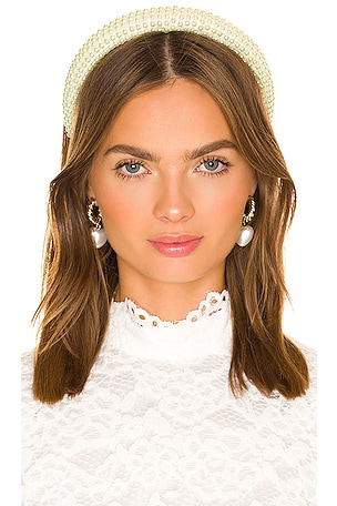 All Over Pearl Alice Headband Lele Sadoughi