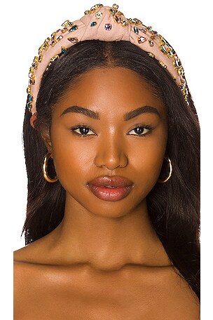 Lele sadoughi good candy jeweled and knotted headband