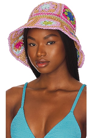 Crochet Bucket Hat Lele Sadoughi