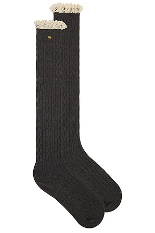 Victoria Knee High Sock Lele Sadoughi