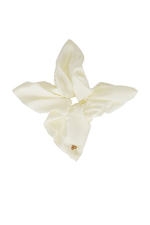 Square Silk Scrunchie Lele Sadoughi