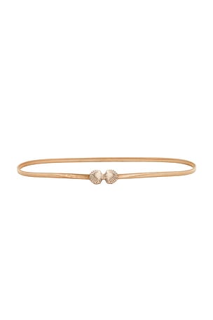 Sea Shell Stretch Chain Belt Lele Sadoughi