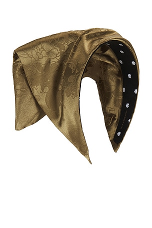 Jackie Silk Floral Headband Lele Sadoughi