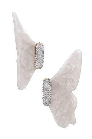 Crystal Papillon Earring Lele Sadoughi