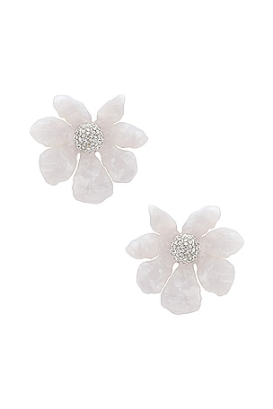 Wildflower Button Earrings Lele Sadoughi