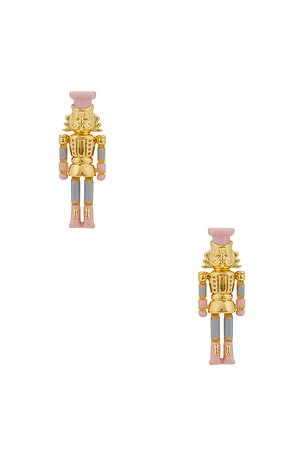 Nutcracker Button Earrings Lele Sadoughi