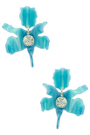 Small Crystal Lily Earring Lele Sadoughi