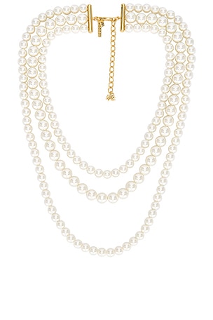 Three Strand Necklace Lele Sadoughi