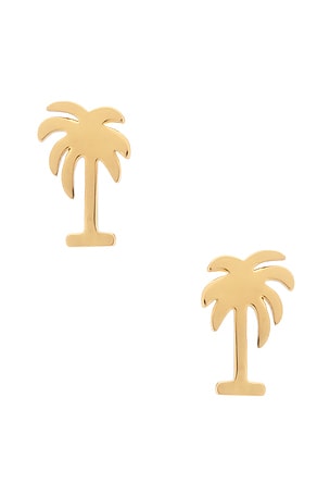 PENDIENTES DE TACHUELA PALM TREE Lele Sadoughi