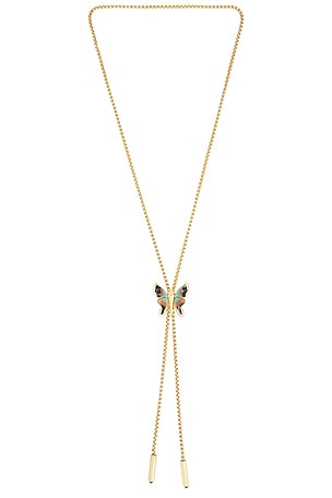 Wild Butterfly Bolo Necklace Lele Sadoughi
