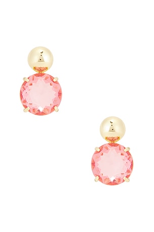 Crystal Cactus Flower Stud Earrings Lele Sadoughi