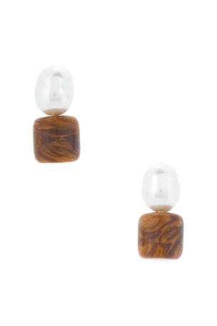 Pebble Stud Earrings Lele Sadoughi