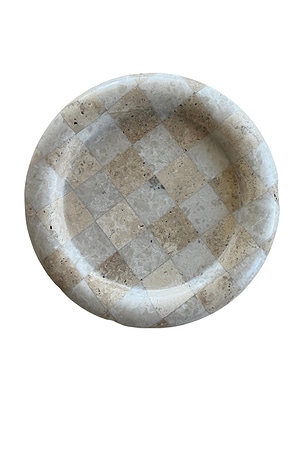 Travertine Checkered Tray Lauren Elizabeth