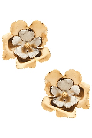 EDEN FLORAL スタッズイヤリング LELET NY