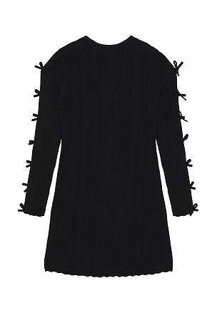LoveShackFancy Tween Dorinda Dress in Black. Size 9. Also