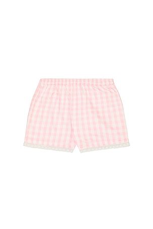 LoveShackFancy Kids Georgie Short in Pink