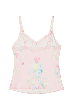 LoveShackFancy Tween Lirena Top in Pink