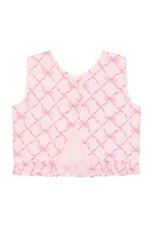 Loveshackfancy baby nue top en color rosado
