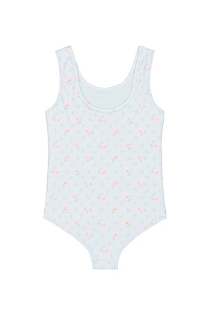 LoveShackFancy Kids Aldora Swimsuit in Baby Blue