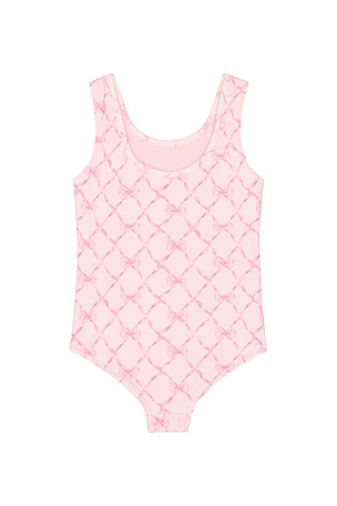 LoveShackFancy Kids Aldora Swimsuit in Pink. Size 2. Also