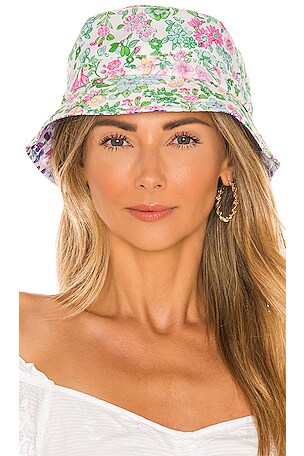 LoveShackFancy x Hurley Hat LoveShackFancy x Hurley - Coastal Trucker Hat | Parallel main image 3