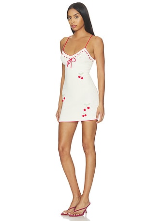 LoveShackFancy Yelena Dress in Ivory